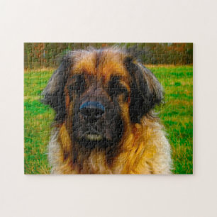 Leonberger Dog Breed Jigsaw. Puzzle