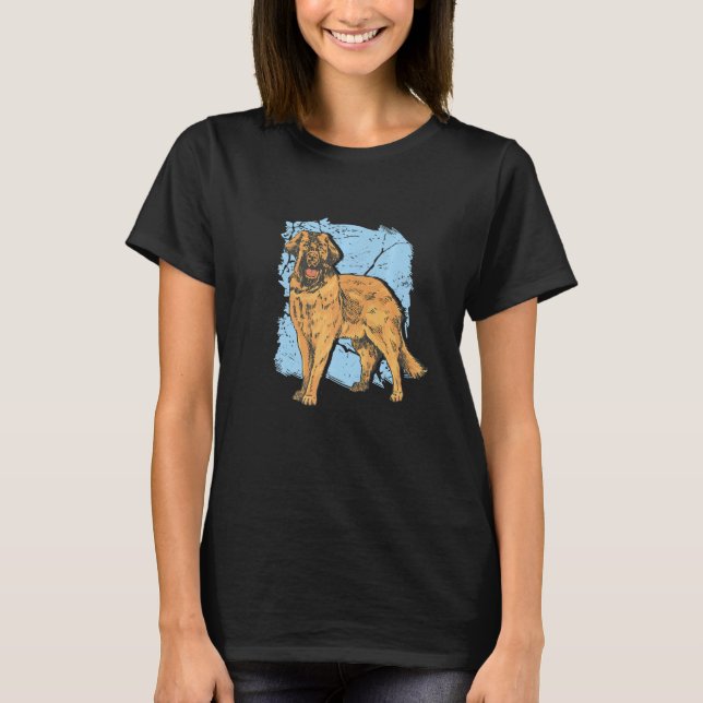 Leonberger Dog Breed Premium T-Shirt (Vorderseite)
