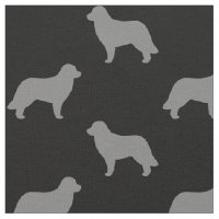Leonberger Dog Breed Silhouetten Gemustert