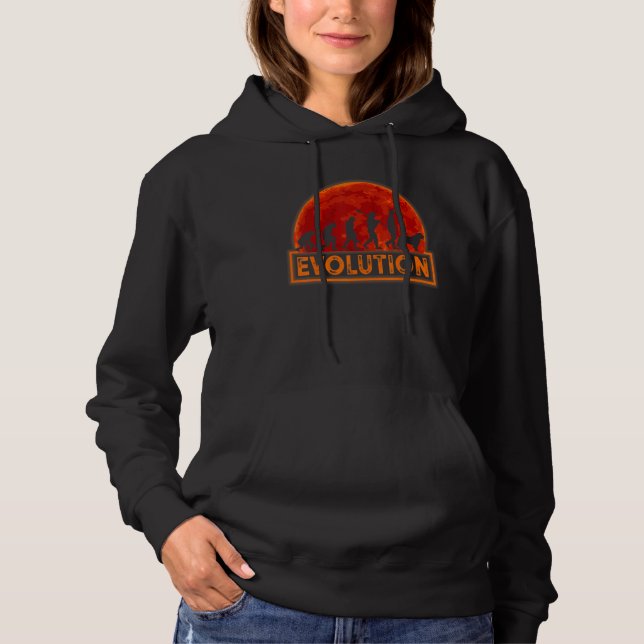 Leonberger Dog Dad Human Evolution Leonberger Dog Hoodie (Vorderseite)