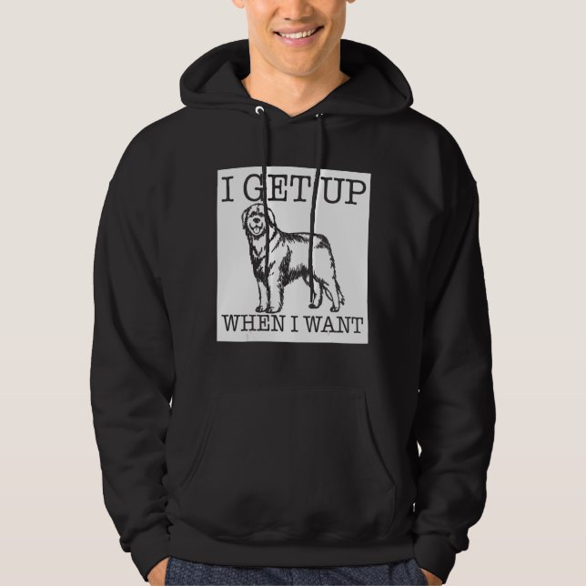 Leonberger Hund 1 Hoodie (Vorderseite)