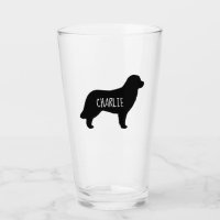 Leonberger HundeSilhouette mit kundenspezifischem