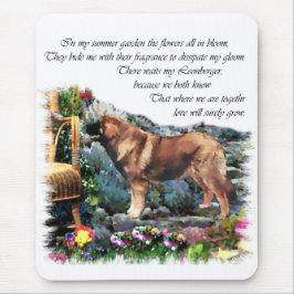 Leonberger Kunstgeschenke Mousepad