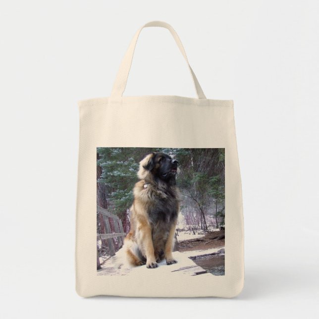 Leonberger Lebensmittelgeschäft-Tasche Tragetasche (Vorne)