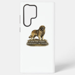 Leonberger – Löwe außen, Marshmallow innen Samsung Galaxy Hülle