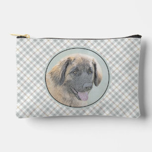 Leonberger Malerei Leo Niedlich Original Haustier Zubehörtasche