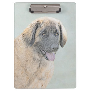 Leonberger Malerei - Niedliche Original Hundeschul Klemmbrett