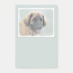 Leonberger Malerei - Niedliche Original Hundeschul Post-it Klebezettel
