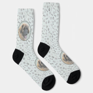 Leonberger Malerei - Niedliche Original Hundeschul Socken