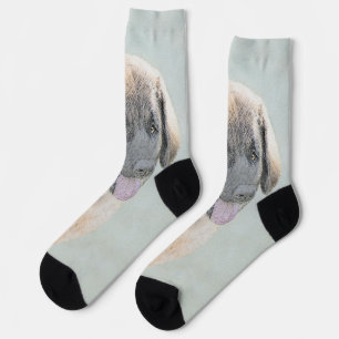 Leonberger Malerei - Niedliche Original Hundeschul Socken