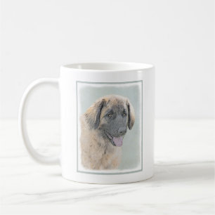 Leonberger Malerei - Niedliche Original Hundeschul Tasse