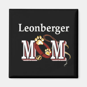 Leonberger MAMA Gips Magnet