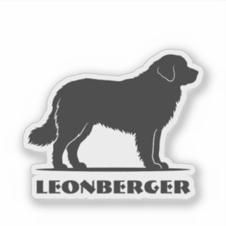 Leonberger-Rasse Aufkleber