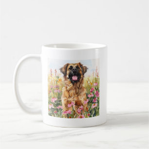 Leonberger-Wasserfarben-Tasse Kaffeetasse