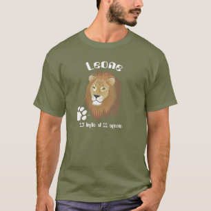 Leone 23 luglio al 22 agosto T - Shirt