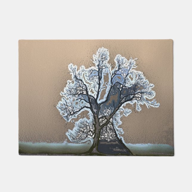 LEONENBAUM FUßMATTE (Vorderseite)