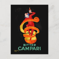 Leonetto Cappiello Bitter Orange Likörposter