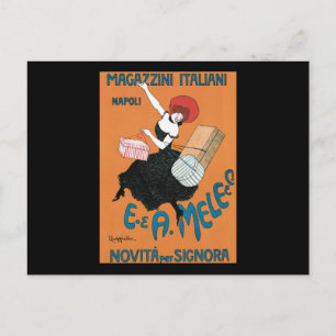 Leonetto Cappiello Italienische Warenhaus Postkarte