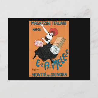 Leonetto Cappiello Italienische Warenhaus Postkarte