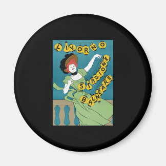 Leonetto Cappiello Livorno Badesaison Magnet
