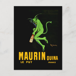 Leonetto Cappiello Maurin Apertif Werbung Postkarte