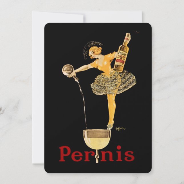 Leonetto Cappiello Pernis Weinroute Mendrisiotto Einladung (Vorderseite)