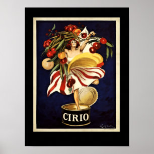 Leonetto Cappiello Werbeplakat "Cirio" aus den 192 Poster