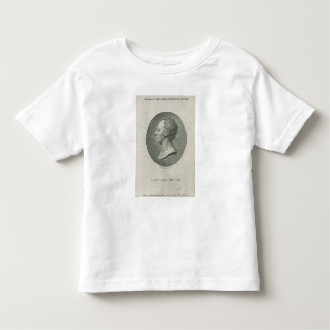 Leonhard Euler Kleinkind T-shirt (Vorderseite)