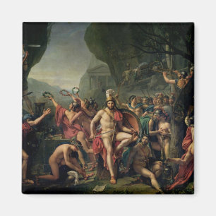 Leonidas bei Thermopylae, 480 BC, 1814 Magnet