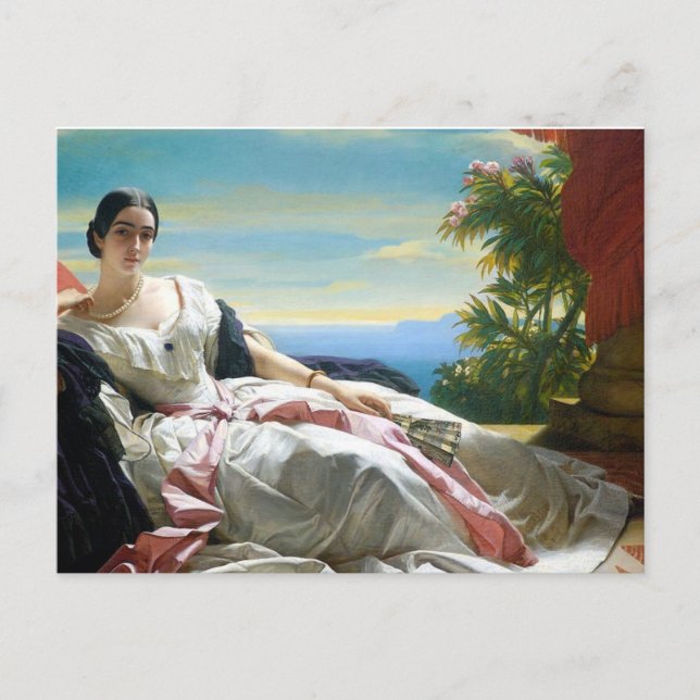 Leonilla Princess von Sayn Wittgenstein Sayn Postkarte (Vorderseite)