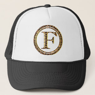 Leoparalphabet F Truckerkappe