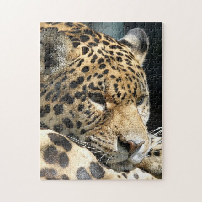 Leopard 004 puzzle (Vertikal)