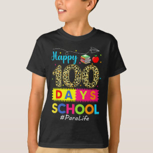 Leopard 100. Tag der Schule Para Leben 100 Tage Sm T-Shirt