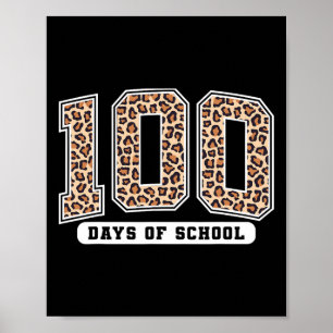 Leopard 100 Tage Schullehrer 100. Tag der SC Poster