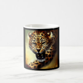Leopard (10) Wildkatze Kaffeetasse