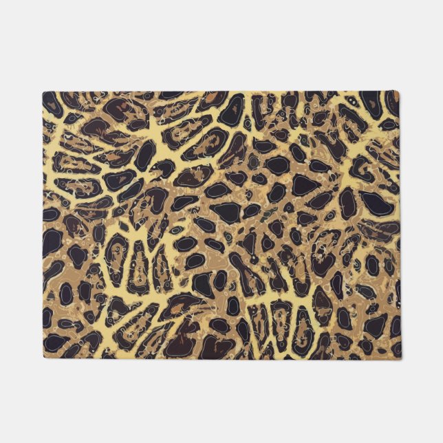 Leopard 18" x 24" Türmatte (Vorderseite)