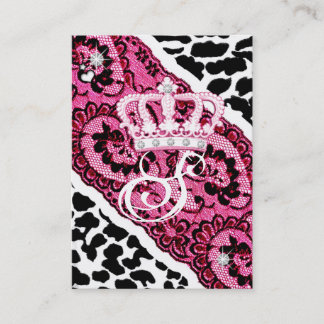 Leopard 311-Lacy u. Tiara Visitenkarte