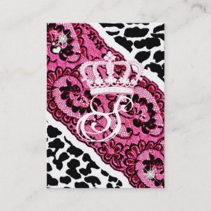 Leopard 311-Lacy u. Tiara Visitenkarte