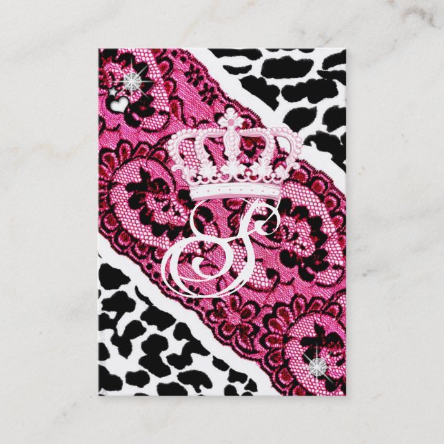 Leopard 311-Lacy u. Tiara Visitenkarte (Vorderseite)