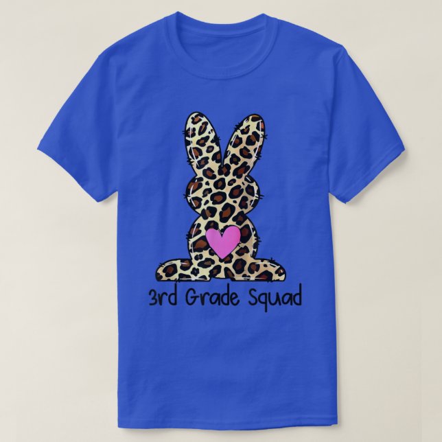 Leopard 3. Klasse Squad Ostersonnigen Studentenleh T-Shirt (Design vorne)