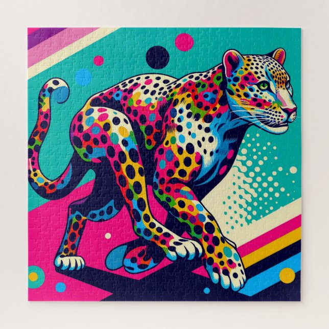 Leopard 600 Piece Puzzle (Vertikal)