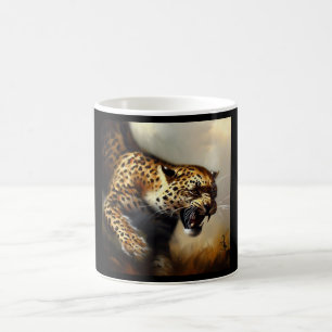 Leopard (8) Wildkatze Kaffeetasse