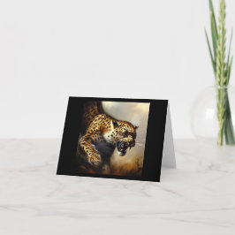 Leopard (8) Wildkatze Karte