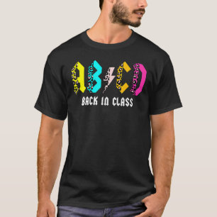 Leopard ABCD Rocks Back in Class ABCD Rocks Back T T-Shirt