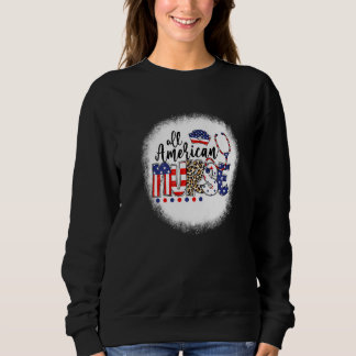 Leopard All American Nursing School Sweatshirt