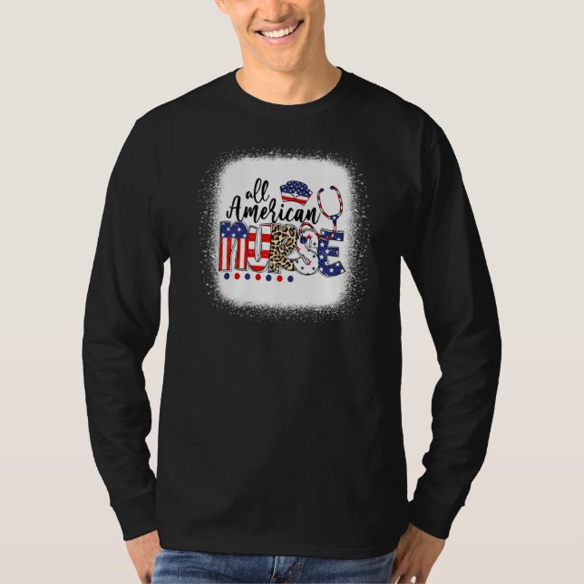 Leopard All American Nursing School T-Shirt (Vorderseite)