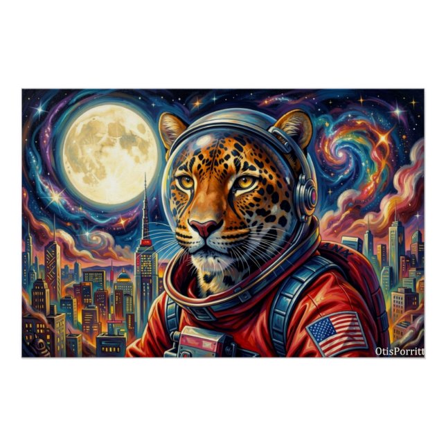 LEOPARD AM RAND DER STADT 2 POSTER (Vorderseite)