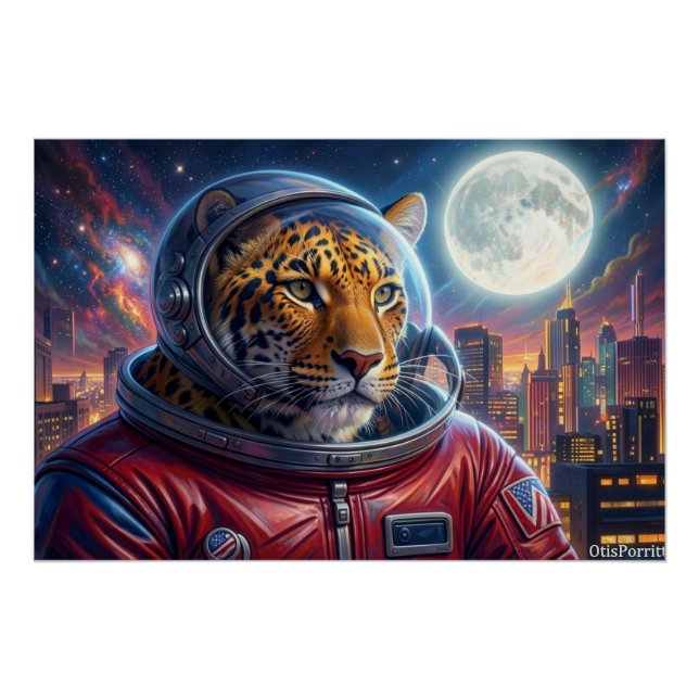 LEOPARD AM RAND DER STADT-3 POSTER (Vorderseite)