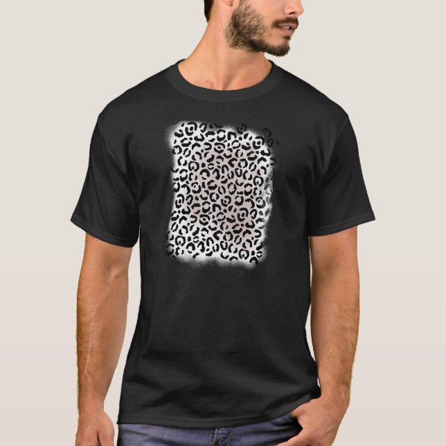 Leopard Animal Cheetah Print T-Shirt (Vorderseite)