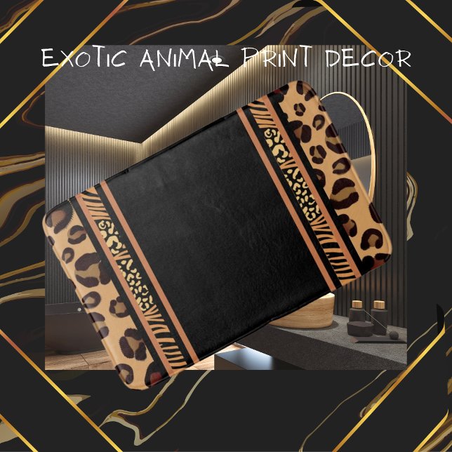 Leopard Animal Print Badematte (Von Creator hochgeladen)